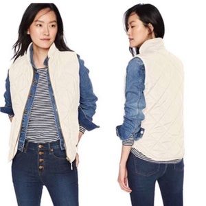 J. Crew Factory Vest | Size L | Cream color